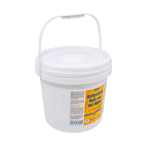 Extra Antibacterial Multi-Use Wet Wipes Bucket 1200 Sheets
